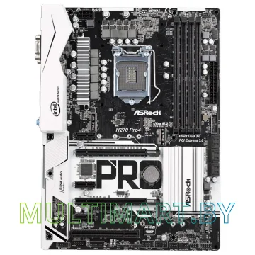 Материнская плата ASRock H270 PRO4